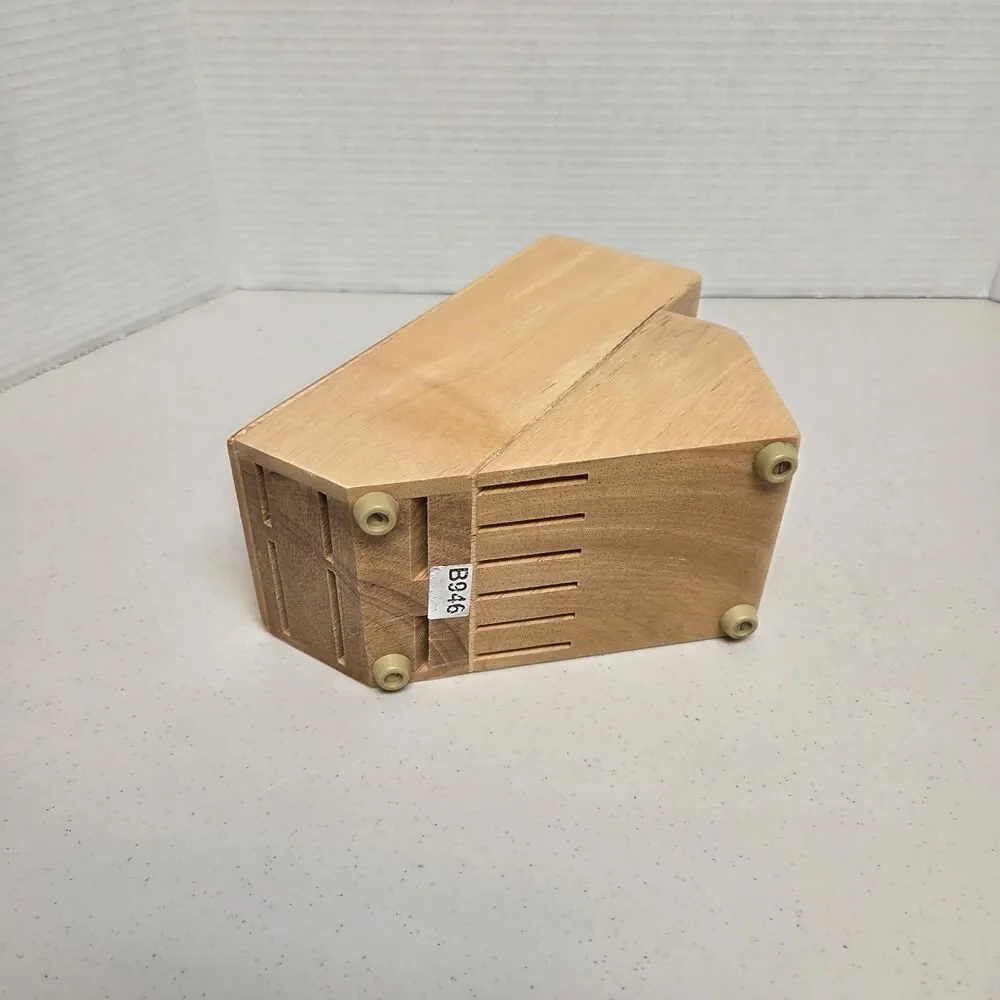 J.A. Henckels 12 Slot Wooden Knife Block